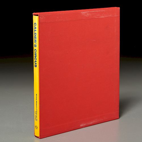 BOOKS: Calder's Circus, signed limited edition