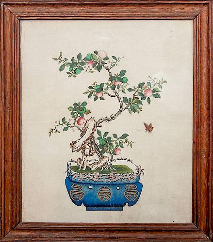 Chinese School: Two Fruit Trees