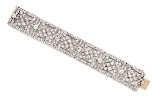 Art Deco, Diamond Bracelet