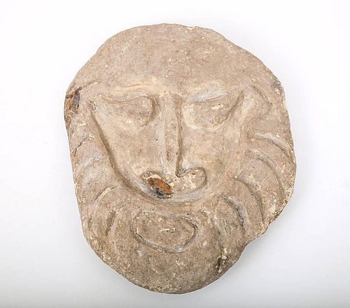New Zealand Carved Stone Mask
