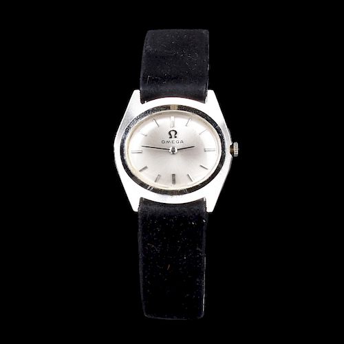Omega 14 Karat White Gold Watch