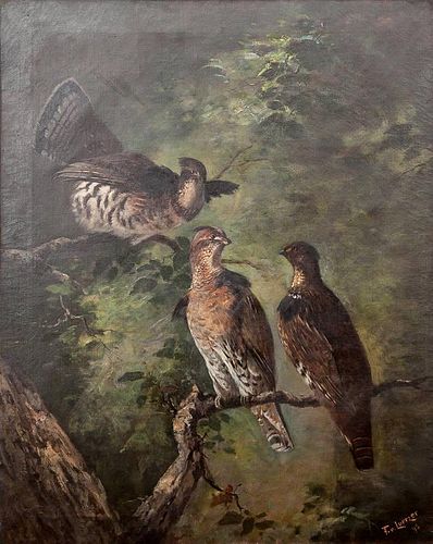 Frederick Von Luerzer (1858-1917): Birds