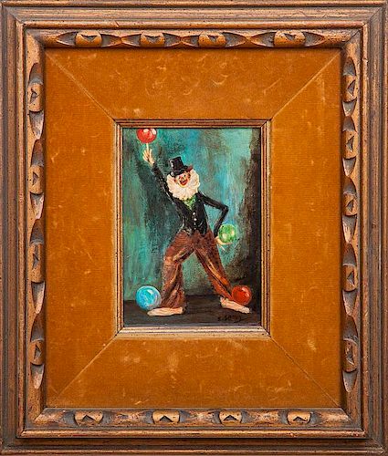 Attributed to Everett Shin (1876-1953): Circus Clown