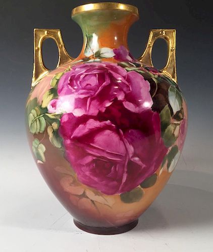 Royal Austria Hand Painted Vase