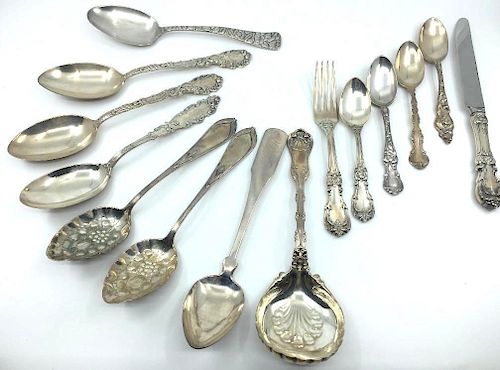 Assorted Lot of Sterling Flatware