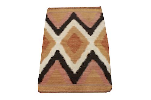 Native American Hand Woven Rug 2' 8" x 6' 3"