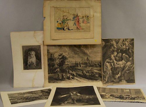 Twenty-four Old Master through 19th Century Prints