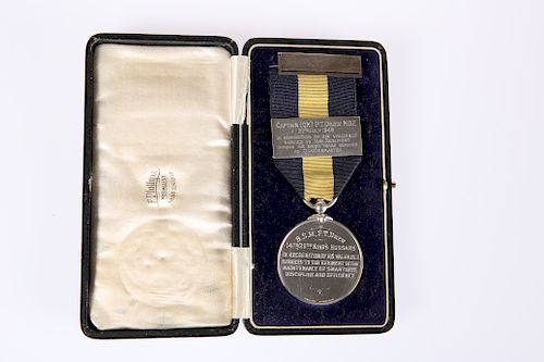 A VALUABLE SERVICE MEDAL, R.S.M. P.T. DREW, 14TH/20TH KING'