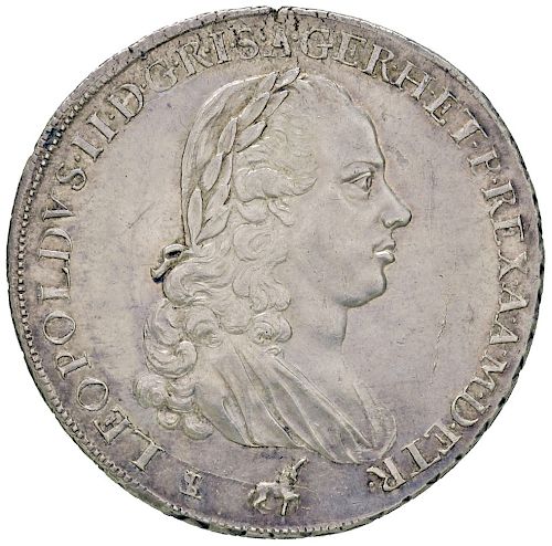 FIRENZE. Leopoldo II, con il titolo imperiale (1790)