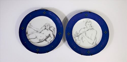 (2) Paul Cezanne (1839-1906) Plates