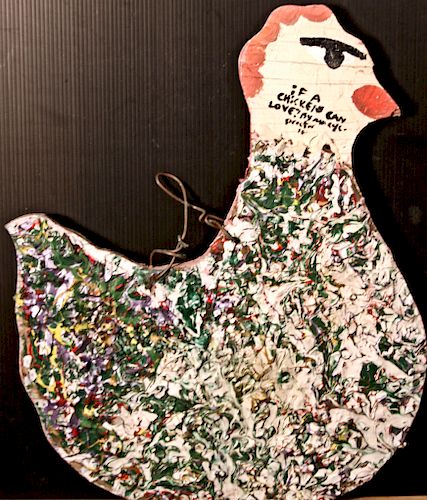 Outsider Art, Missionary Mary Proctor, If A Chicken Can Love