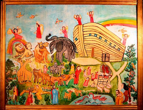Outsider Art, Myrtice West, Noah's Ark