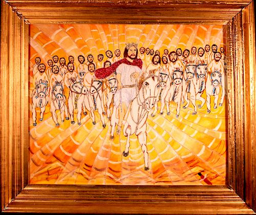 Outsider Art, Myrtice West, Second Coming of Christ