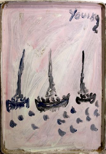 Outsider Art, Purvis Young, Boat People