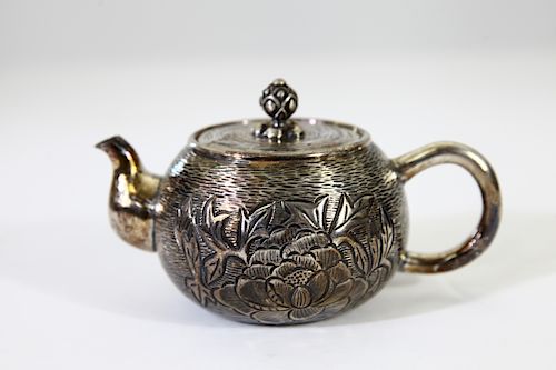 Pure Silver Teapot
