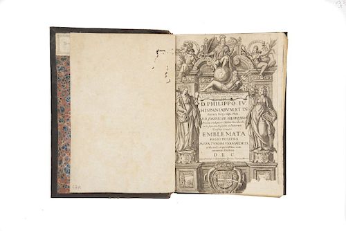 Solorzano Pereira, Ioannis de. Emblemata Centvm, Regio Politica. Matriti: Typographia Domin. Garciae Morras, 1653.