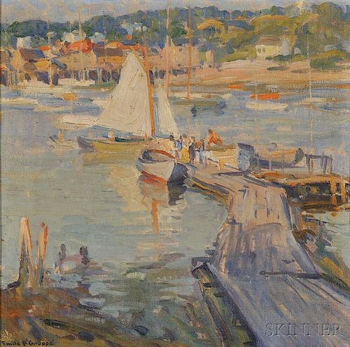 Emile A. Gruppé (American, 1896-1978)      Boat Landing