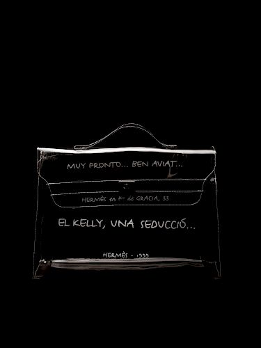 Hermès - Vinyl Kelly bag 40 cm