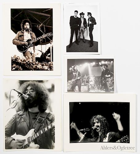 Five, B&W Rock N' Roll Icon Photographs
