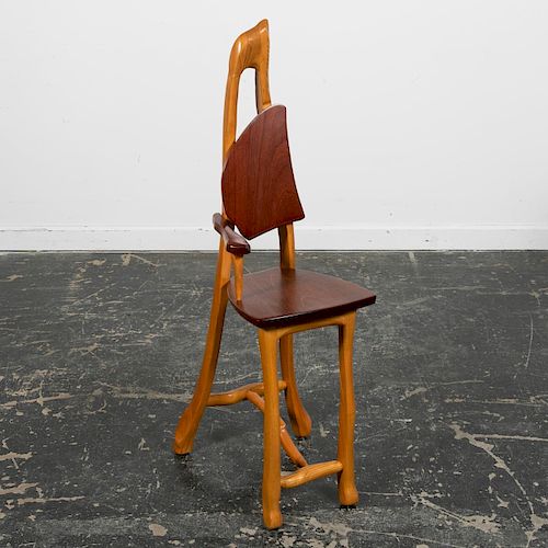 Michael Gilmartin Modern Craft Art High-Back Chair