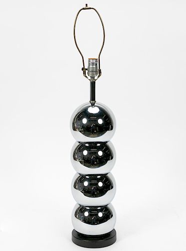 Modern George Kovacs Stacked Chrome Ball Lamp