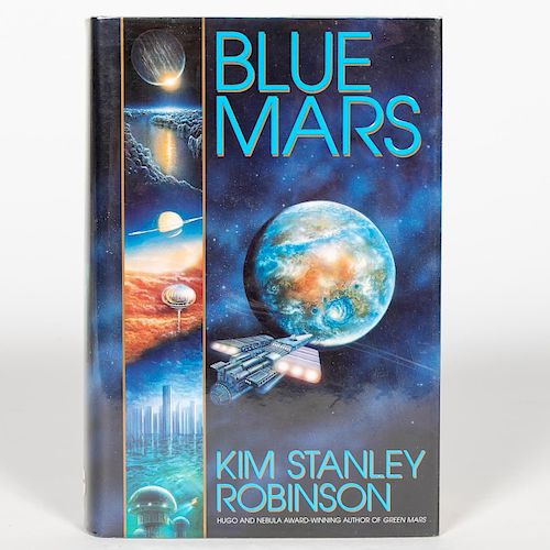 Kim Stanley Robinson "Blue Mars" w/ Attached Plate
