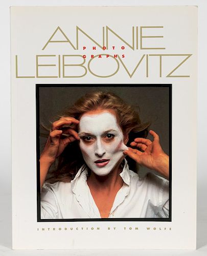Signed, "Annie Leibovitz Photographs", 1st Ed.