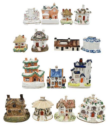 15 Staffordshire Banks and Miniatures
