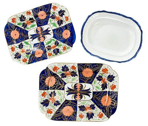 Three Earthenware Platters