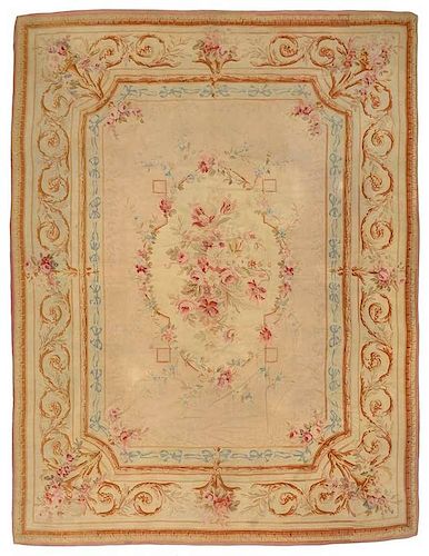 Aubusson Style Tapestry Rug