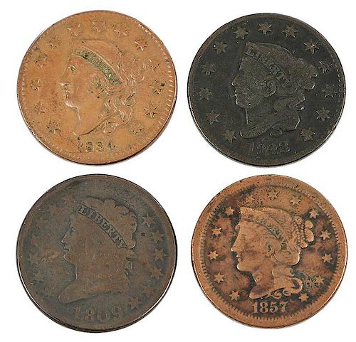 Over 60 U.S. Large Cents