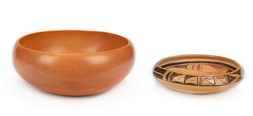 Hopi, Two Bowls, including Ella Mae Talashie