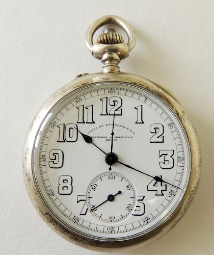 Vacheron & Constantin Silver Pocket Watch, c 1920