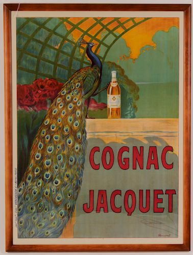 Camille Bouchet, "Cognac Jacquet", Color Poster
