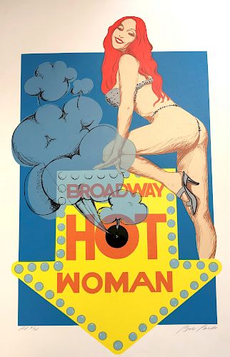 Bob Pardo, Hot Woman, Serigraph