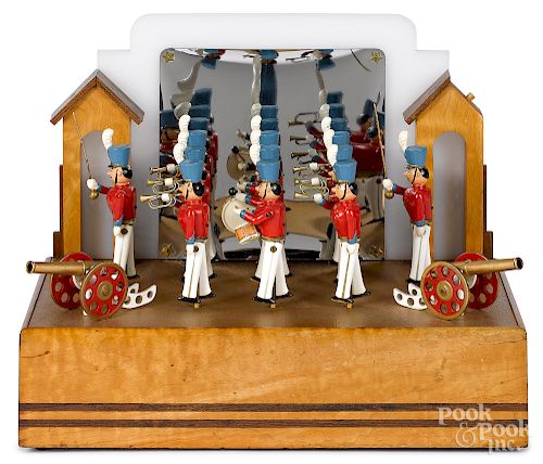 Baranger Studios wooden toy soldiers store display
