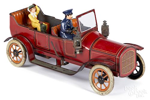Bing tin lithograph wind-up limousine