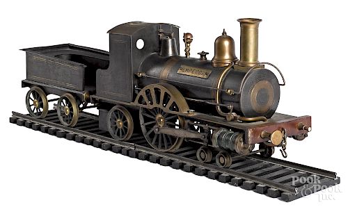 Live steam Emporer train model