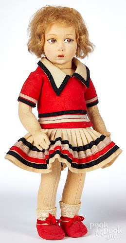 Lenci child felt doll