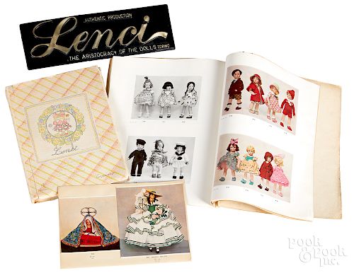 Lenci felt doll catalogues, 1931-1950