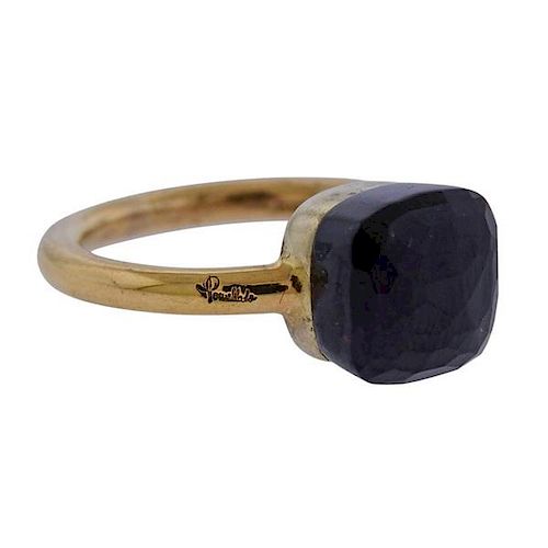 Pomellato Nudo Garnet 18k Gold Ring