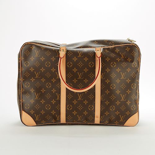 Louis Vuitton Sirius Suitcase with Lock and Tag