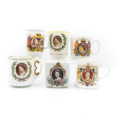 7 ENGLISH ROYALTY KINGS AND QUEENS CERAMICS
