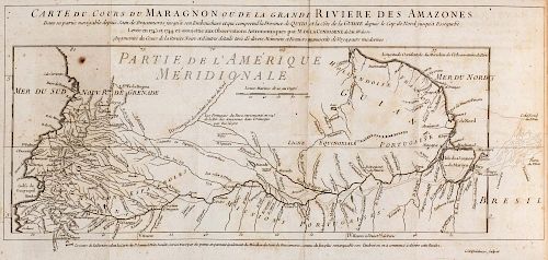 La Condamine, Charles Marie de - Relation abrégée d'un voyage fait dans l'intérieur de l'Amérique méridionale. [...]