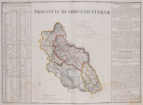 Marzolla, Benedetto - Atlante corografico storico e statistico del Regno delle Due Sicilie