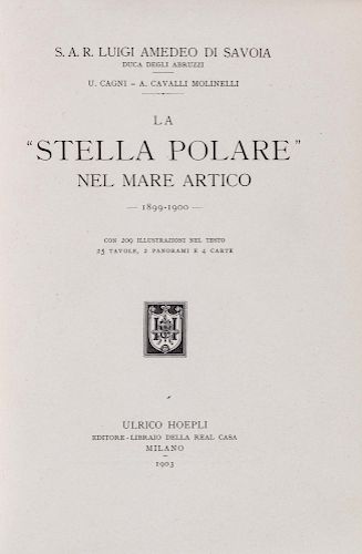 Savoia, Luigi Amedeo - La "Stella Polare" nel mare Artico 1899-1900