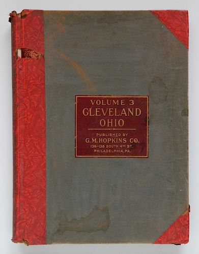 Vol. 3 Plat Book of Cleveland, Ohio               