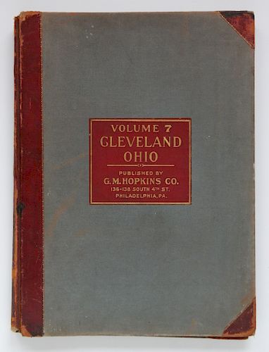 Vol. 7 Plat Book of Cleveland Ohio                