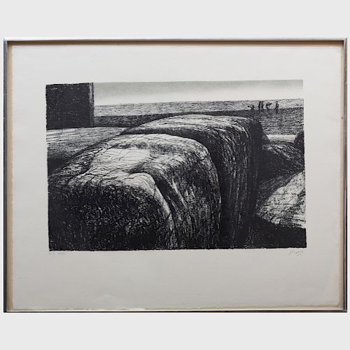 Henry Moore (1898-1986): Fallen Giant