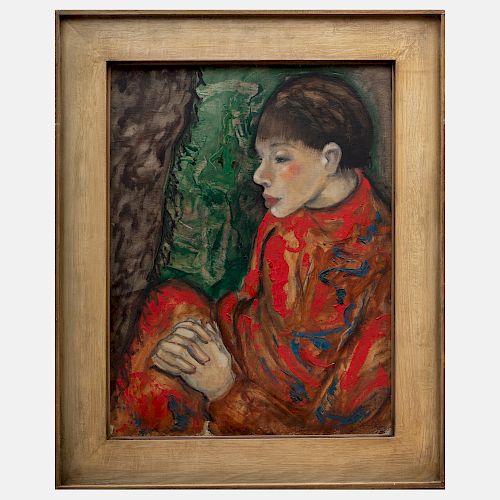Mariette Lydis (1894-1970): Girl with Kimono